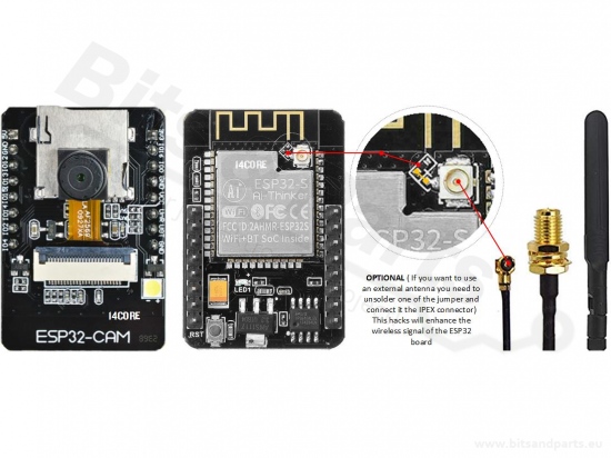 ESP32-CAM Development Board OV2640 2MP